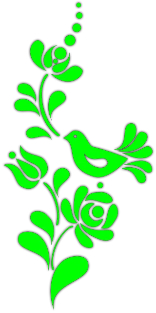 Sample Nature Bird Stickdatei