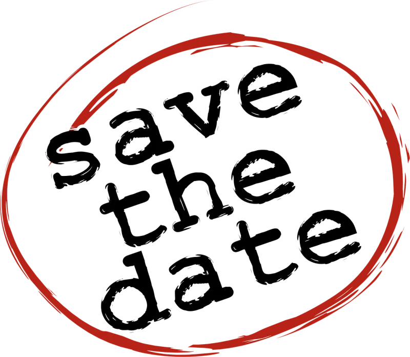 Save the date Meet Note Stickdatei – Musik