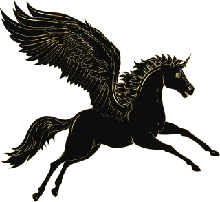Pegasus Unicorn Horse Stickdatei