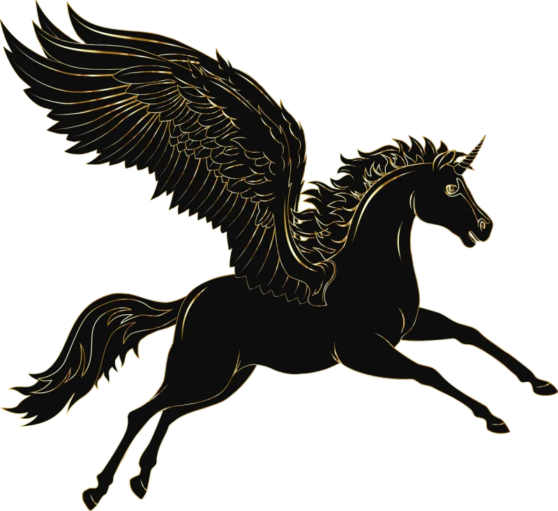 Pegasus Unicorn Horse Stickdatei – Kinder