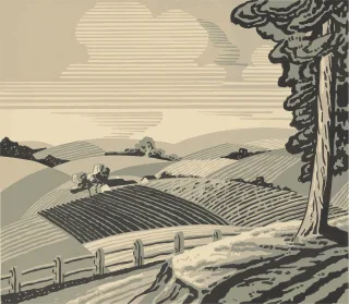 Farmland Agriculture Farming Stickdatei