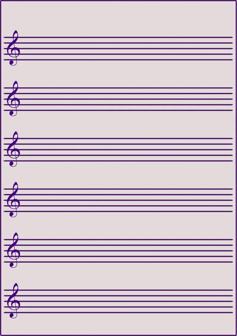 Sheet Music sheet Composing Stickdatei – Musik