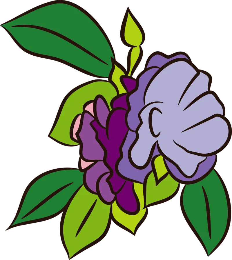 Flower Flora Beautiful flowers Stickdatei – Blumen