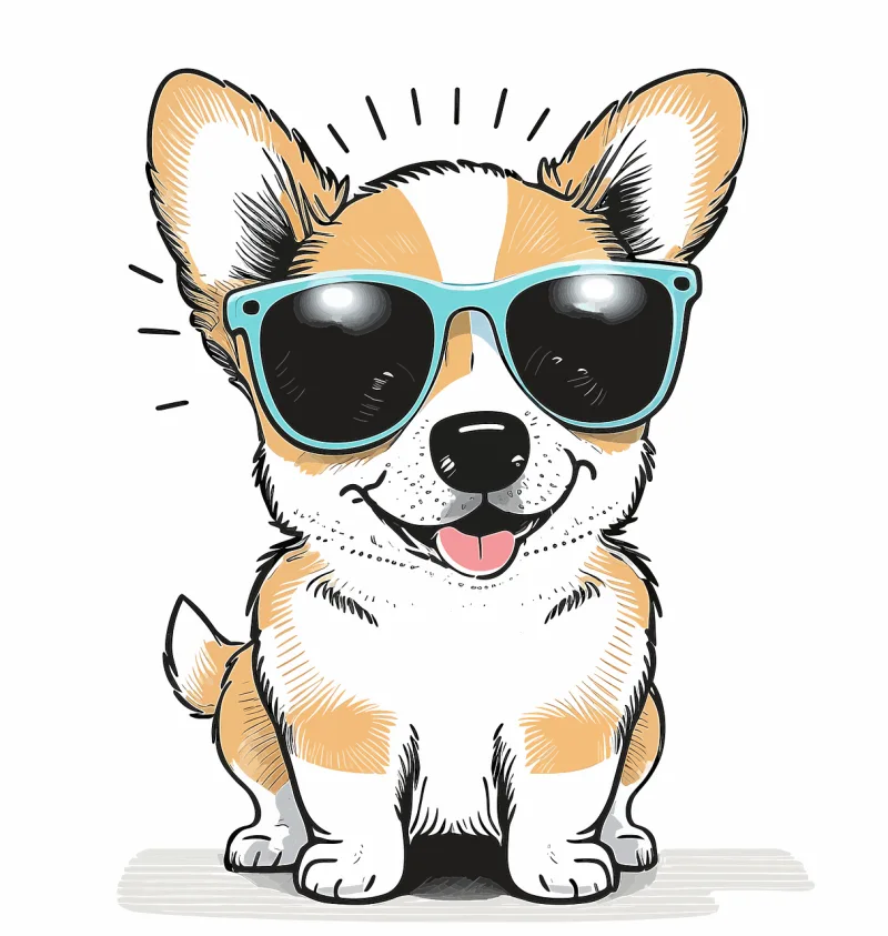 Dog Canine Animal Stickdatei – Tiere