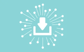 Cloud Download Storage Stickdatei