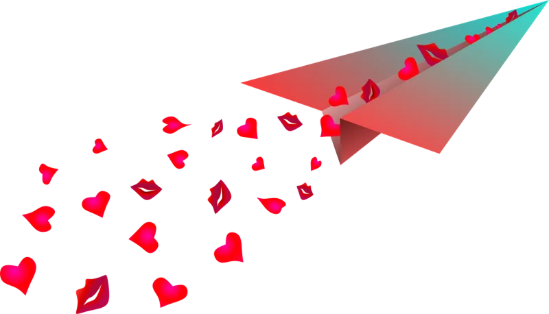 Love letter Letter Post Stickdatei – Herzen & Liebe
