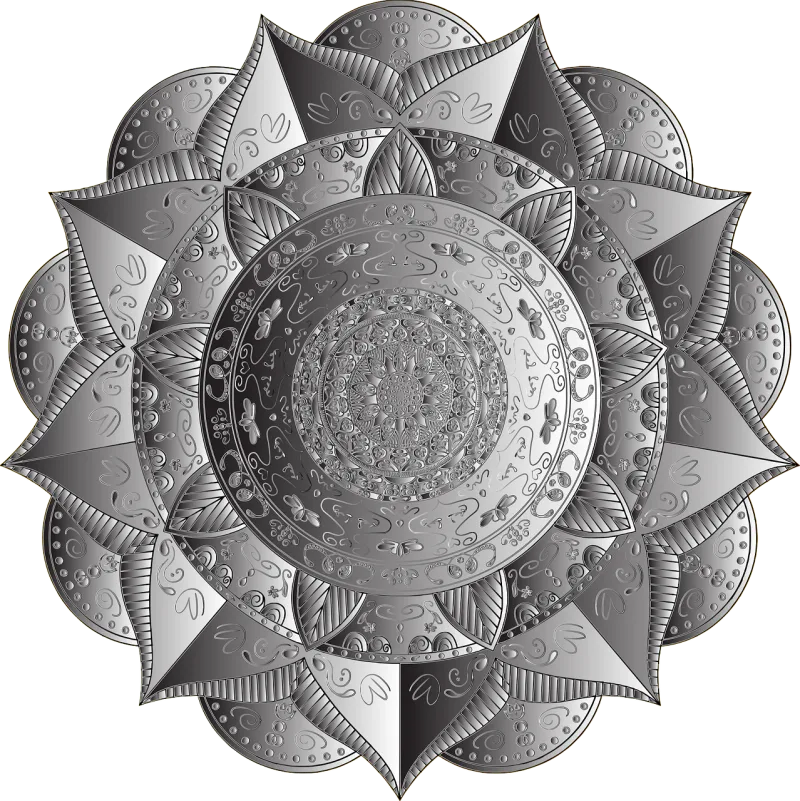 Mandala Art Flourish Stickdatei – Kinder