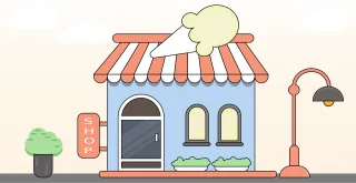 Coffee shop Shop Cafe Stickdatei