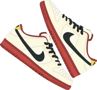 Tennis Shoes Footwear Stickdatei
