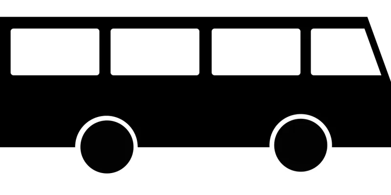 Bus Transport Transportation Stickdatei – Fahrzeuge