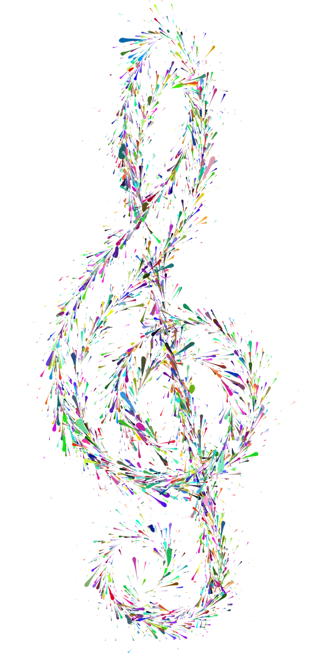 Clef Musical notes Music Stickdatei – Musik