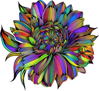 Flower Floral Beautiful flowers Stickdatei