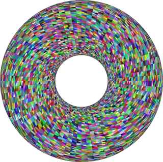 Torus Donut Geometric Stickdatei