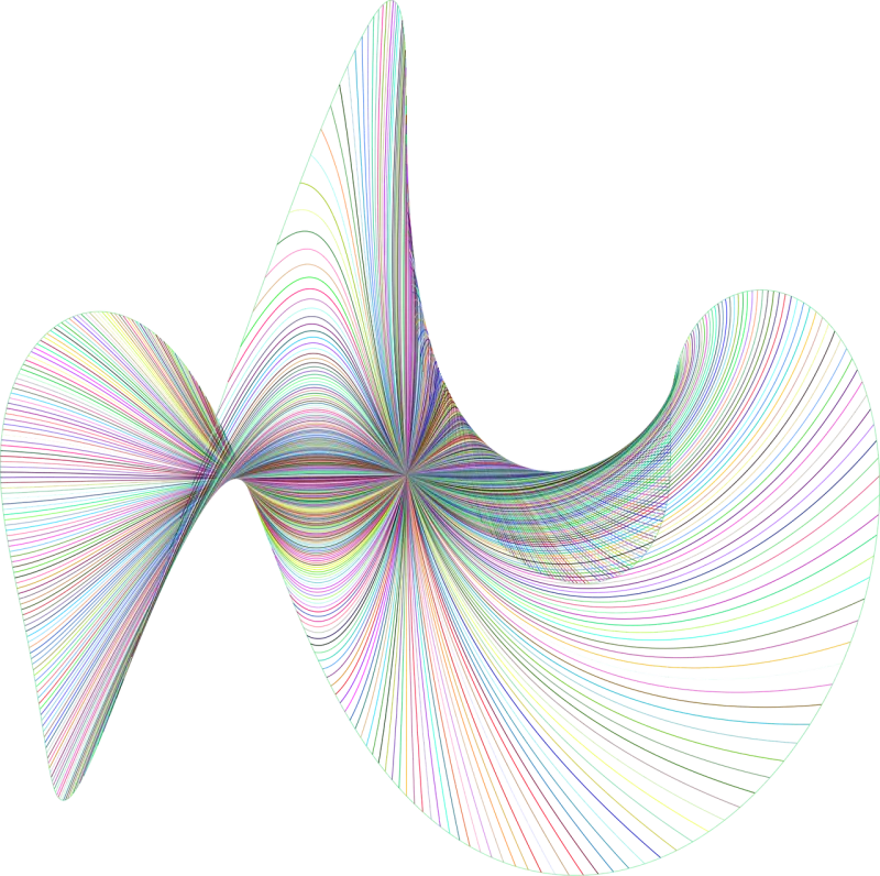 Geometric Abstract Shape Stickdatei – Kinder