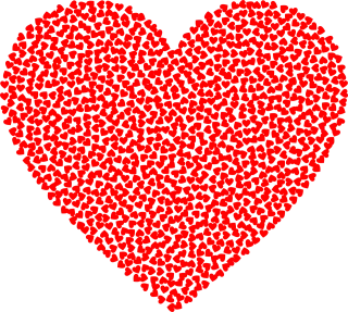 Heart Love Fractal Stickdatei