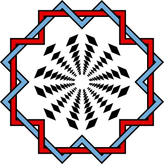 Star Illusion Design Stickdatei