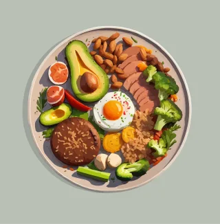 Keto Food Keto diet Stickdatei