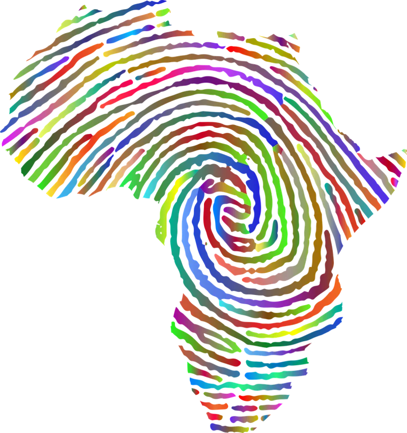 Fingerprint Africa Nature Stickdatei – Kinder