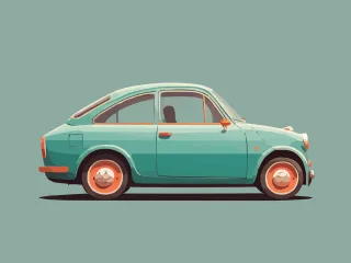 Car Automobile Transport Stickdatei