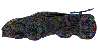 Lotus car Car Nature Stickdatei