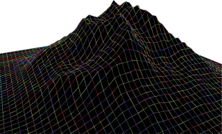 Mountain Hill Geographic Stickdatei