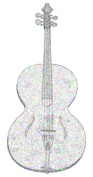 Violin Musical instrument Music Stickdatei