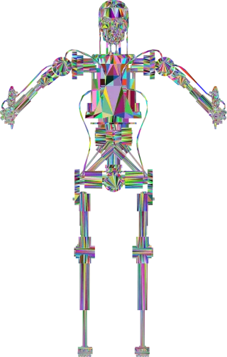Terminator Robot Ai Stickdatei