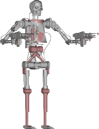 Terminator Robot Ai Stickdatei