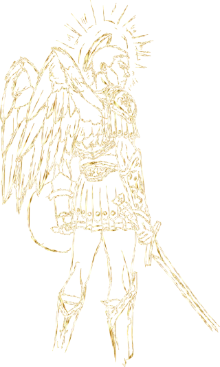Angel Warrior Wings Stickdatei
