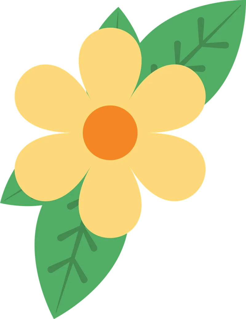 Flower Nature Spring Stickdatei – Blumen