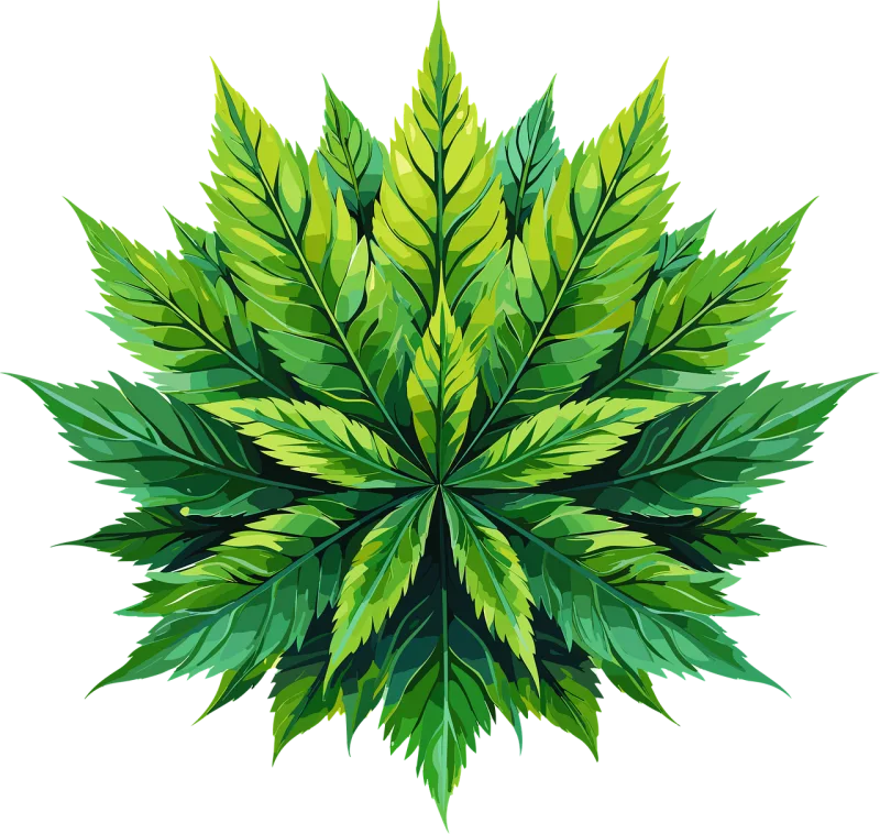 Ai generated Flower Weed Stickdatei – Blumen