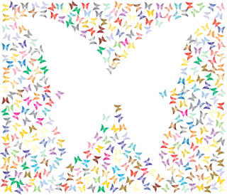 Butterfly Insect Animal Stickdatei