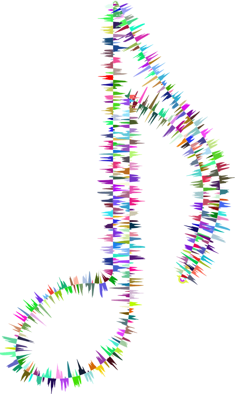 Eight note Musical note Waveform Stickdatei – Musik
