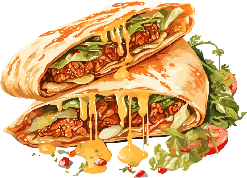 Taco Bell Delicious Stickdatei – Weihnachten