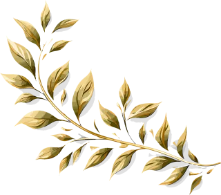 Ai generated Laurel Golden Stickdatei – Weihnachten