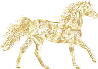 Horse Equine Nature Stickdatei