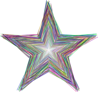 Star Nature Shape Stickdatei – Weihnachten