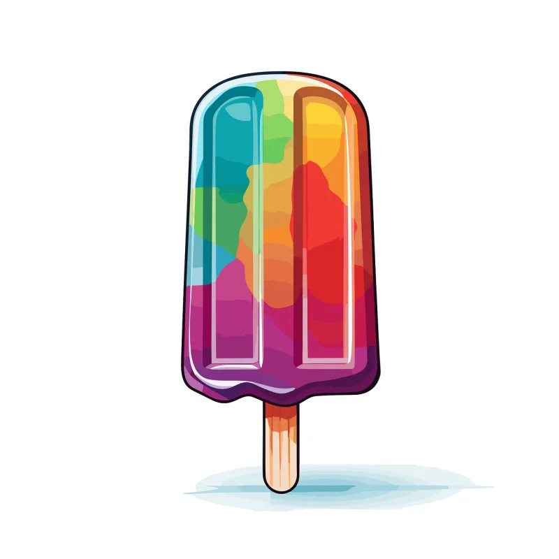 Popsicle Summer Food Stickdatei – Essen & Trinken