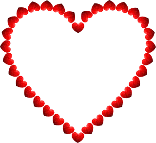 Heart Love Low poly Stickdatei