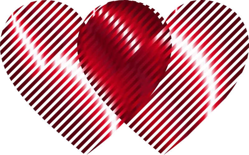 Heart Love Couple Stickdatei – Herzen & Liebe