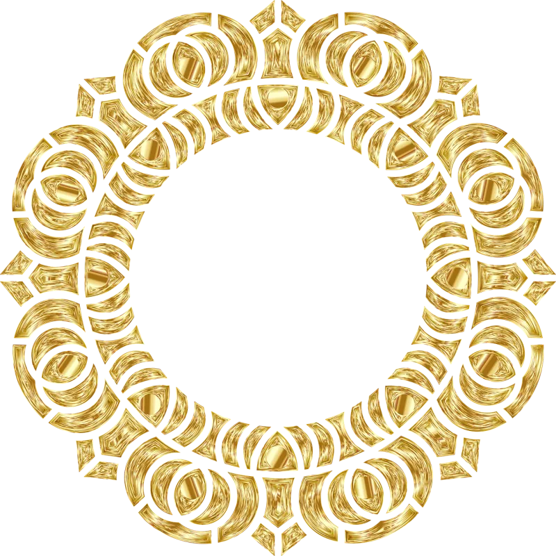 Lotus Frame Border Stickdatei – Blumen