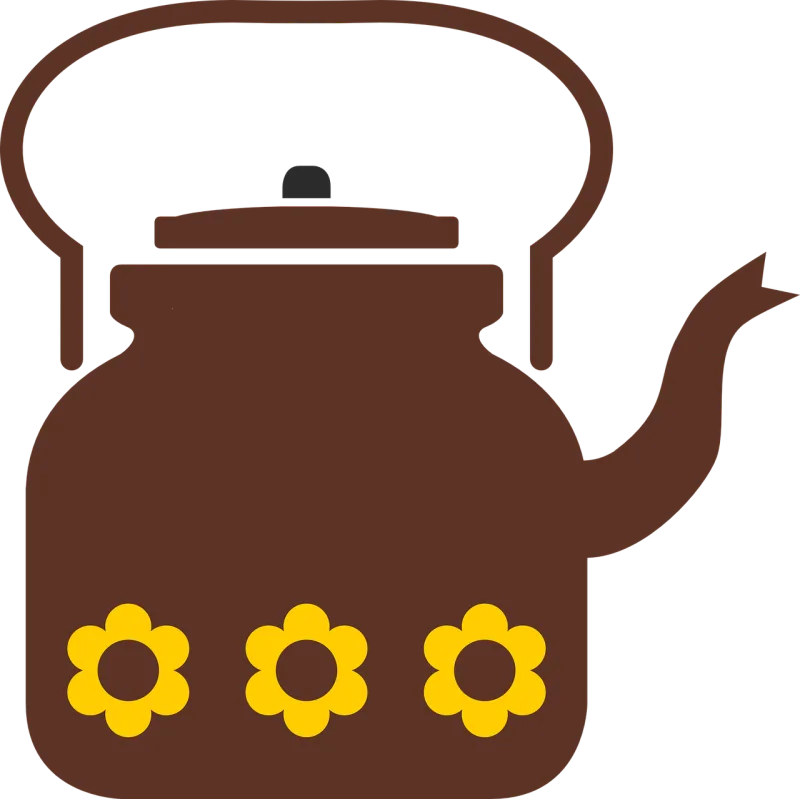 Coffee pot Retro Pot Stickdatei – Essen & Trinken
