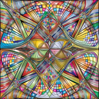 Mandala Design Abstract Stickdatei