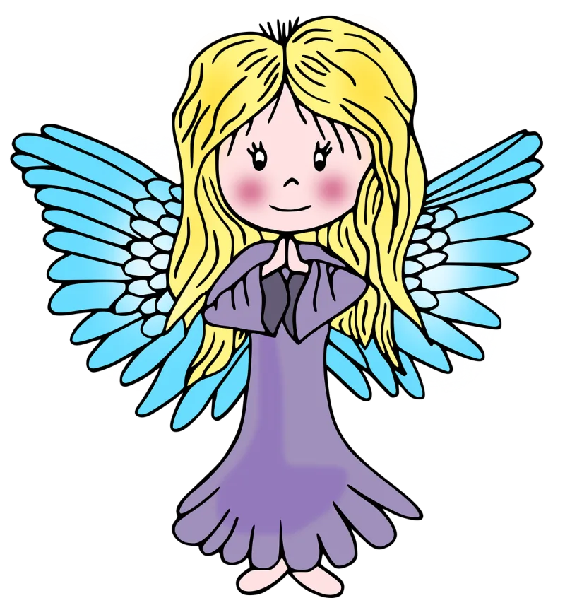 Angel Woman Girl Stickdatei – Weihnachten