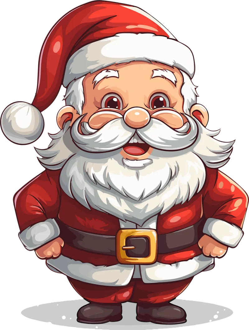 Ai generated Santa claus Santa Stickdatei – Weihnachten