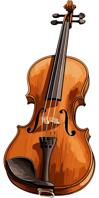 Violin Instrument Wooden Stickdatei