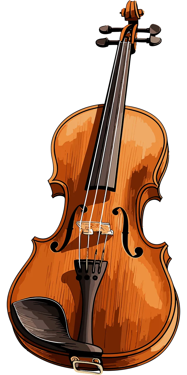 Violin Instrument Wooden Stickdatei – Musik