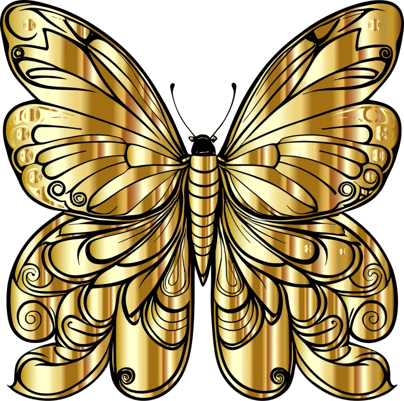 Butterfly Insect Animal Stickdatei – Tiere