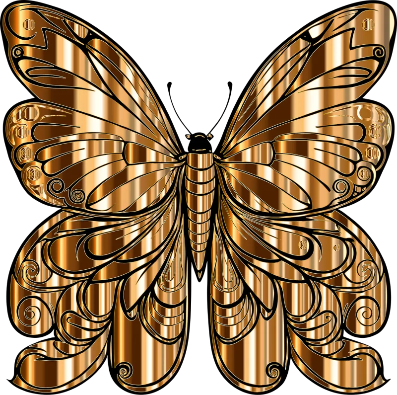 Butterfly Insect Animal Stickdatei – Tiere