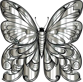Butterfly Insect Animal Stickdatei – Tiere